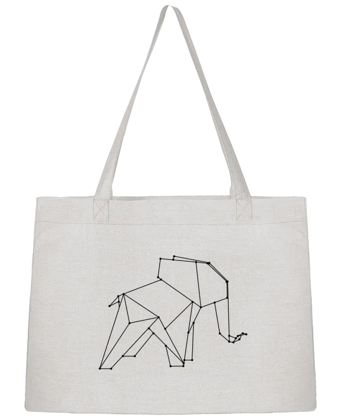 Sac Shopping Origami elephant par /wait-design