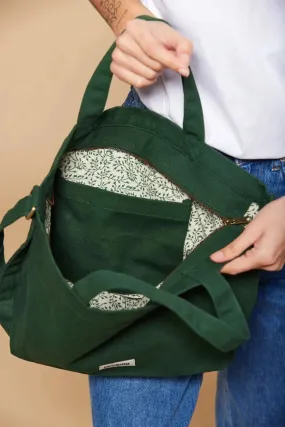Sac à main cabas Sapin en coton bio - Alba