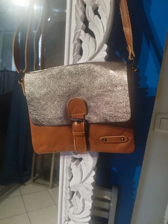 Sac à main en cuir - The Genuine Leather - Prématuré  | Beebs