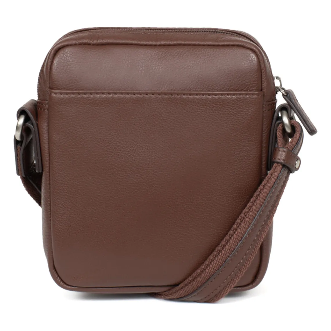 Sacoche Cuir CONFORT Chocolat Kyle | 3 Suisses
