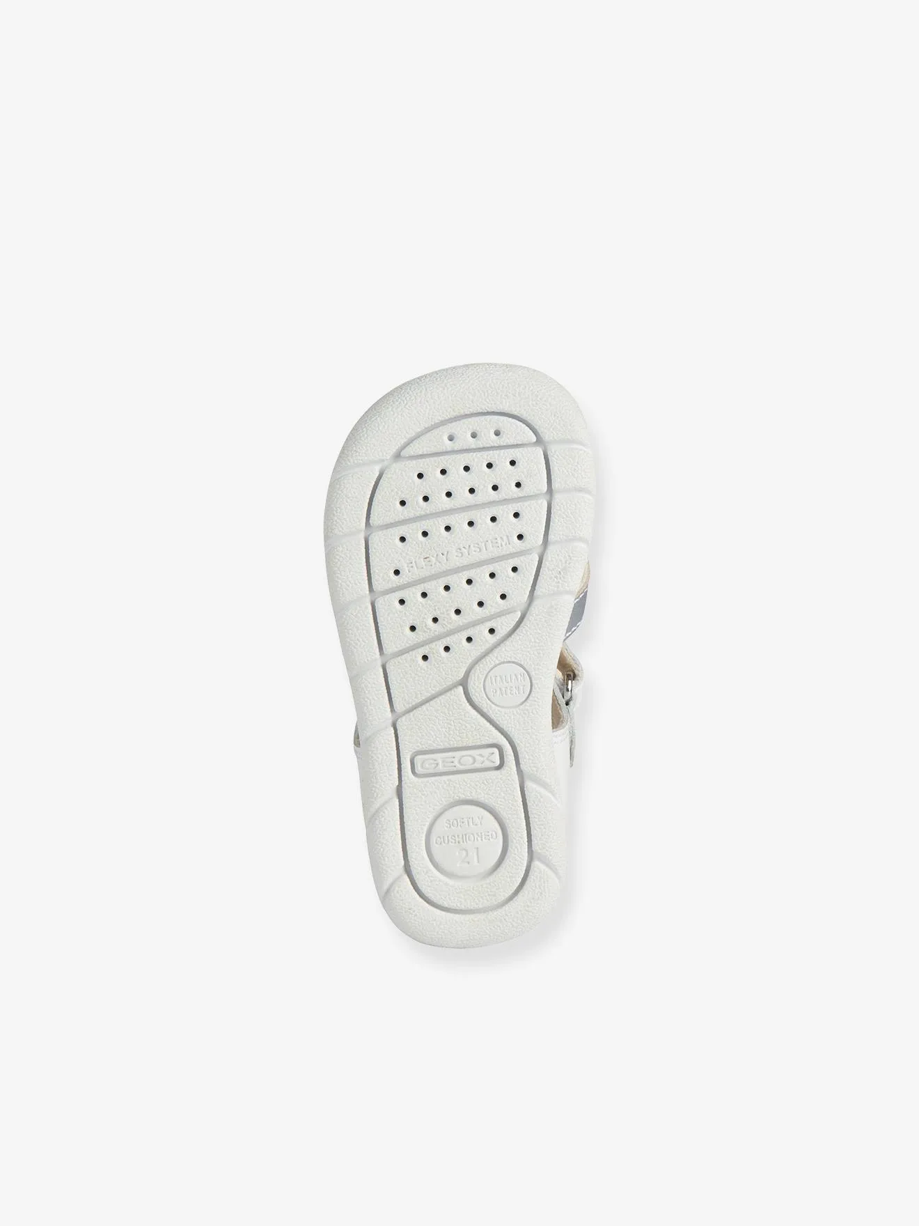 Geox® white baby Alul Girl D sandals - Geox