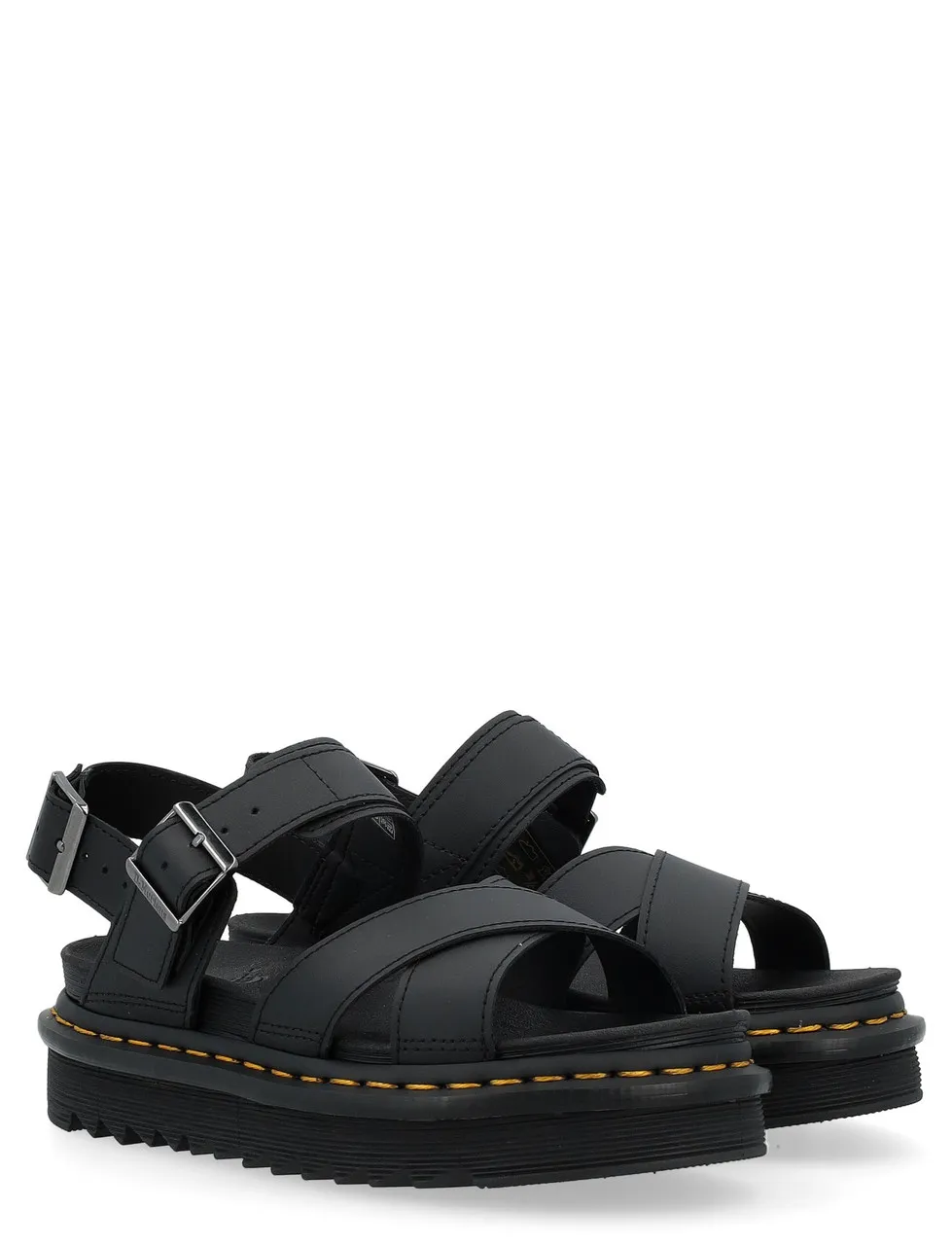 Sandales Dr Martens Voss II en cuir noir