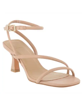 sandales minimalistes bride volume cuir beige 07 cm