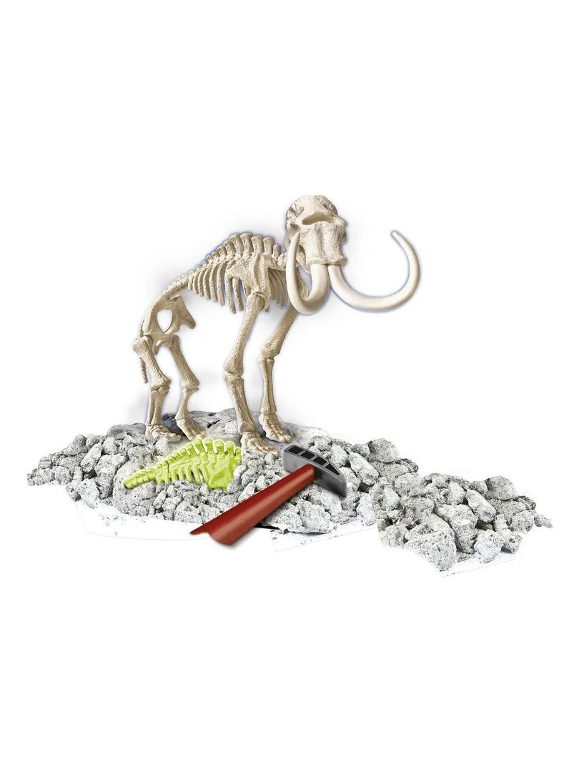 Science and Play: Archaeo-Ludic: Glow-in-the-Dark Mammoth - N/A