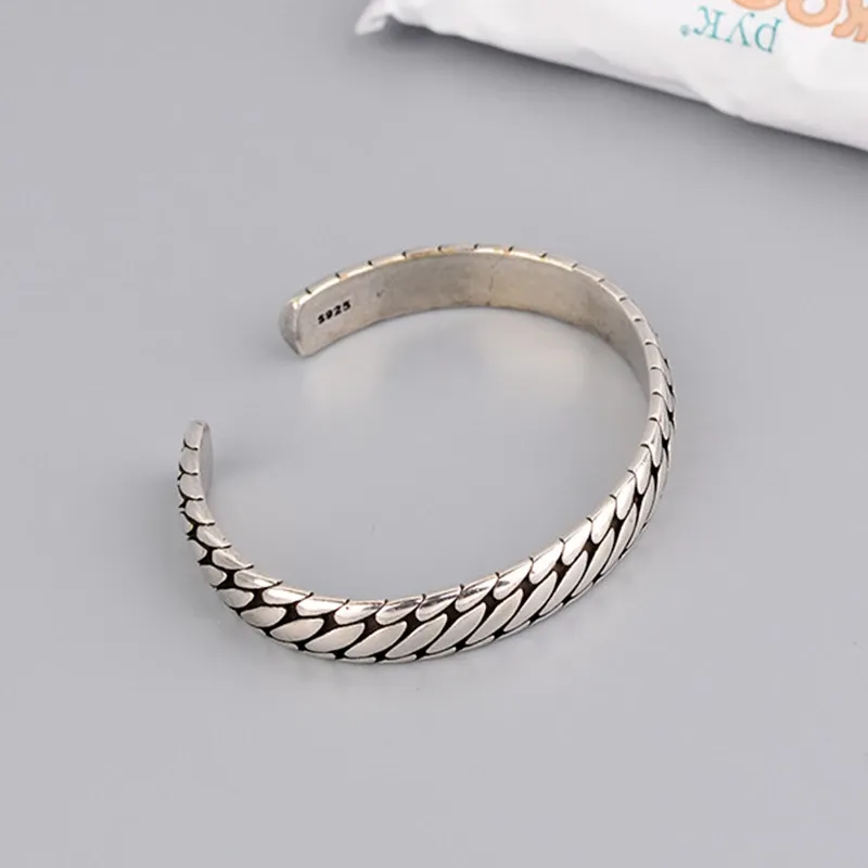 Senna - Bracelet urbain unique en argent