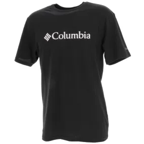 T-shirt basic logo noir homme - Columbia | wimod