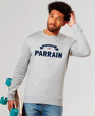 T-Shirt homme Je vais être parrain