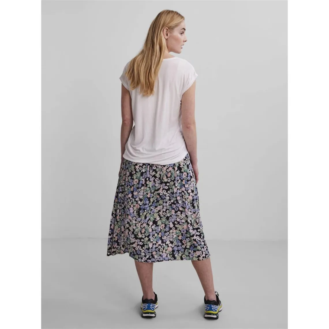 T-shirt loose fit manches courtes blanc en viscose Ruby | 3 Suisses