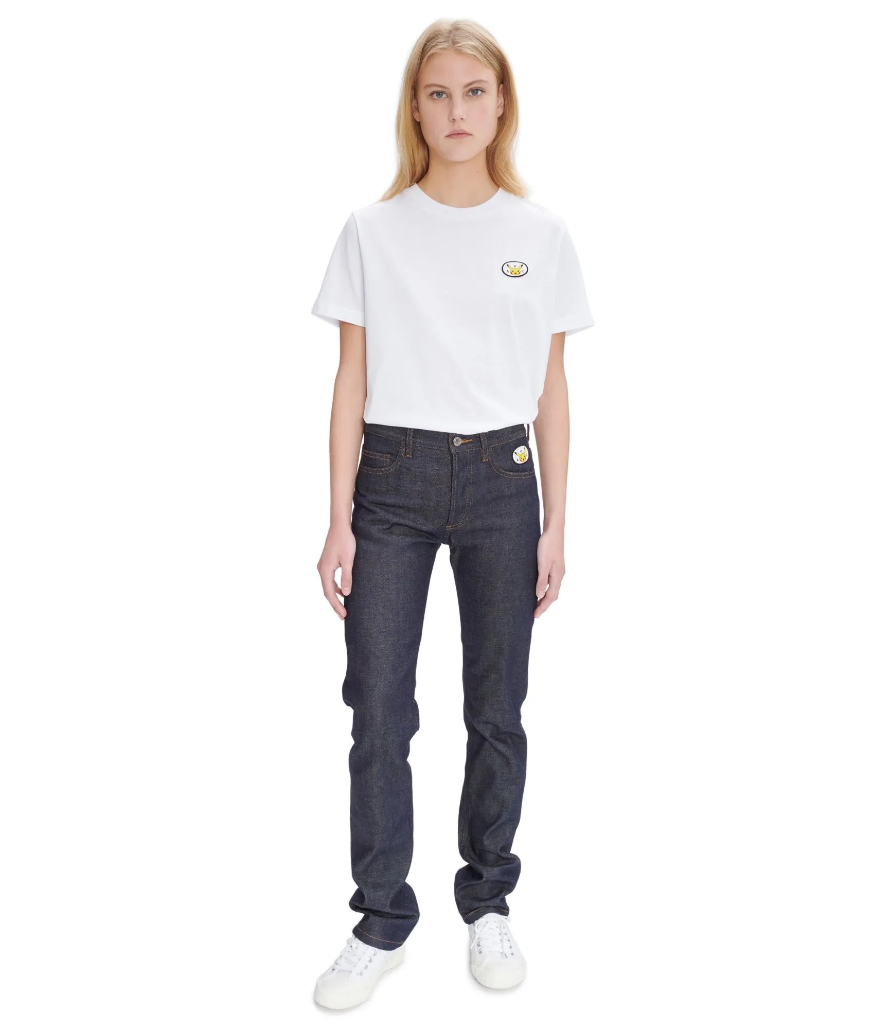 Patch Pokémon Blanc A.P.C. T-Shirt