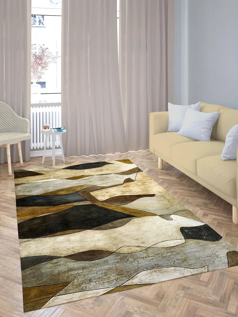 Gold Model Carpet - Golden/Gold