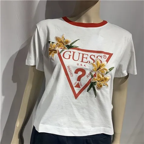 TOP ZOEY WHITE & RED - GUESS