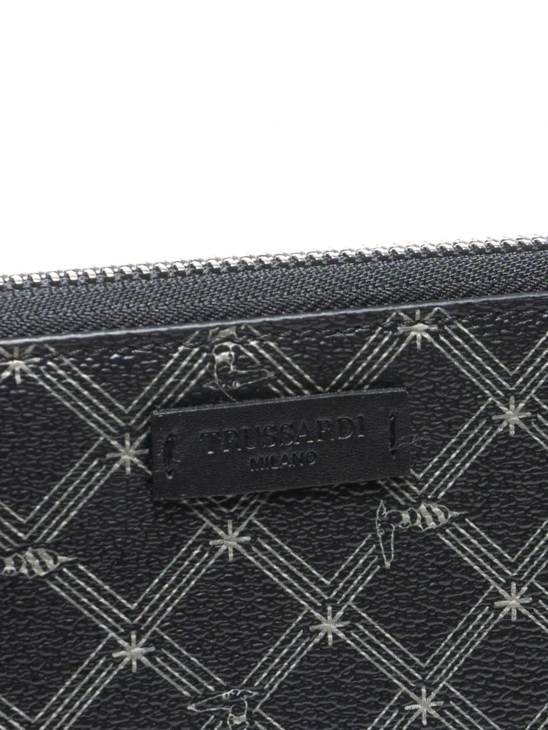 Trussardi Monogram Architettonico Sac De Rangement Blackmulti - Achetez À Prix Outlet!