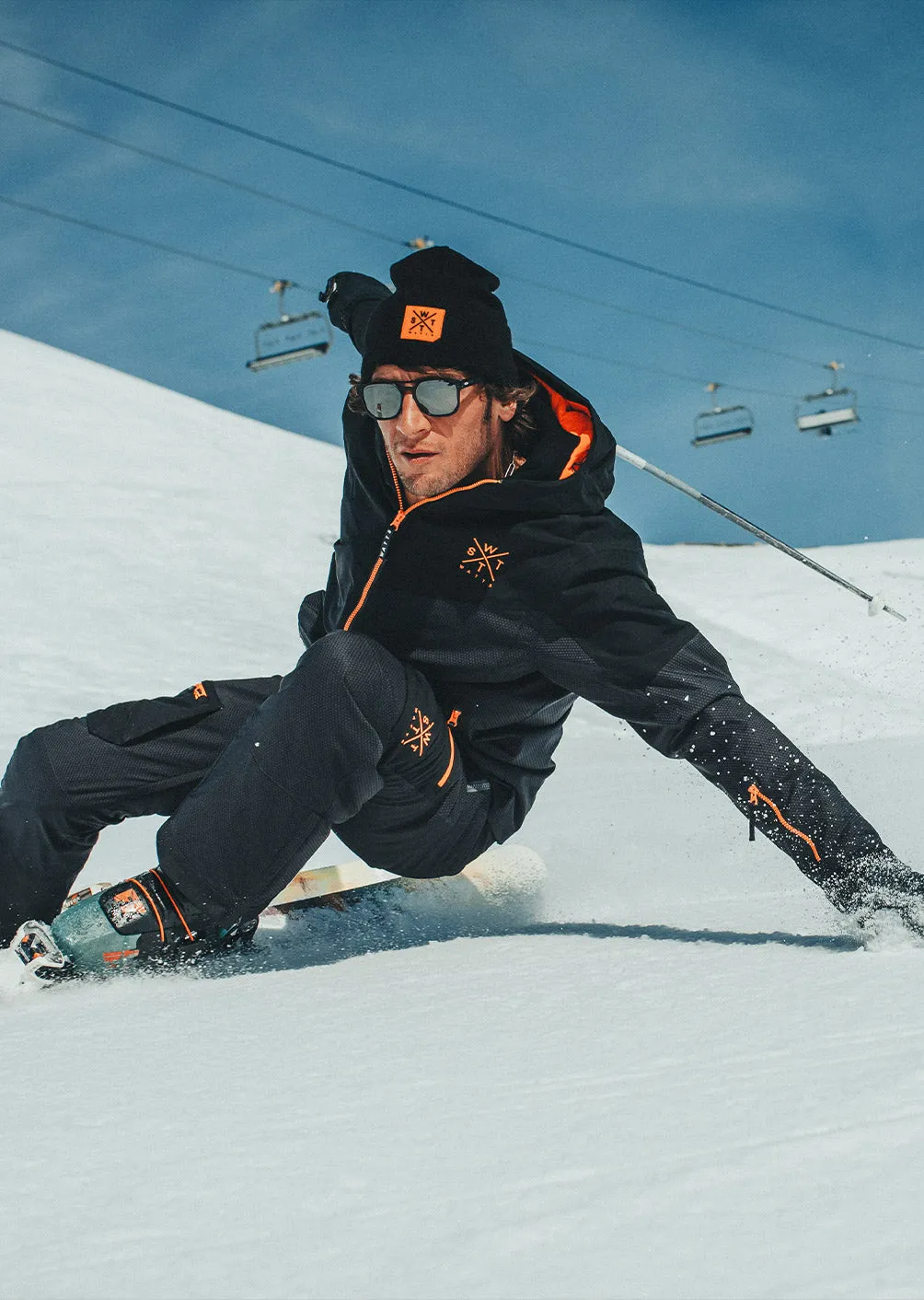 Veste de ski Storm - Gris Foncé Carbone