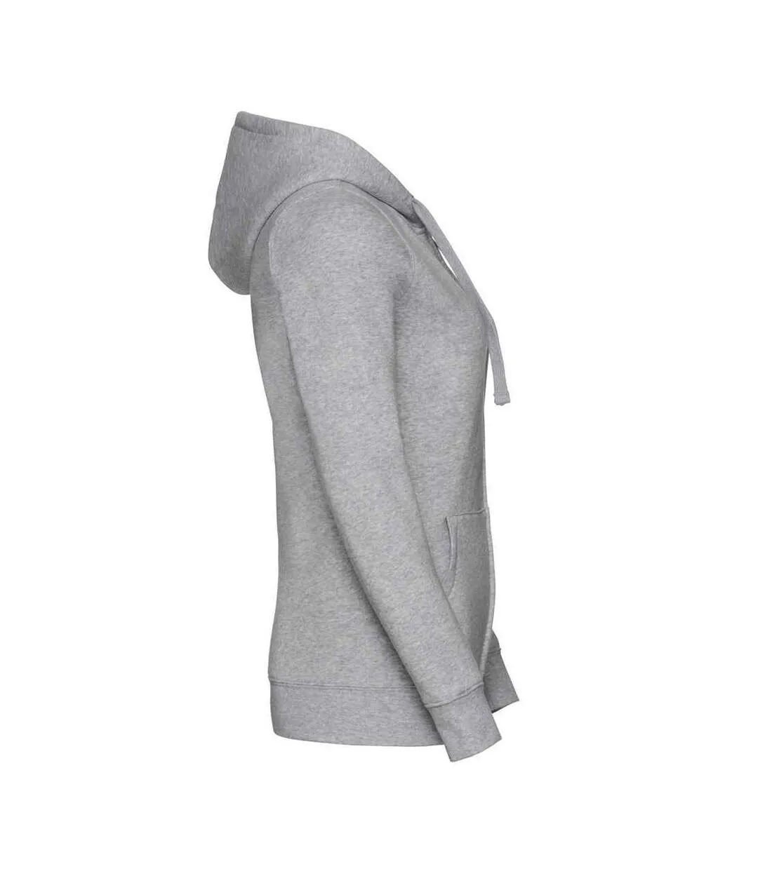 Russell Women's Authentic Hooded Jacket - Light Grey Oxford