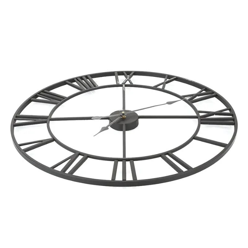 Vintage Black Steampunk Clock.