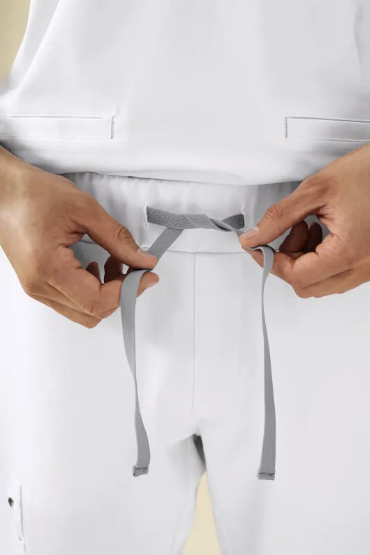 White Men's Cargo Pants - with Pockets - Shop Now